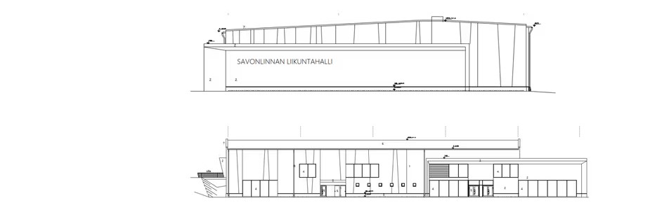 Savonlinnan uusi liikuntahalli